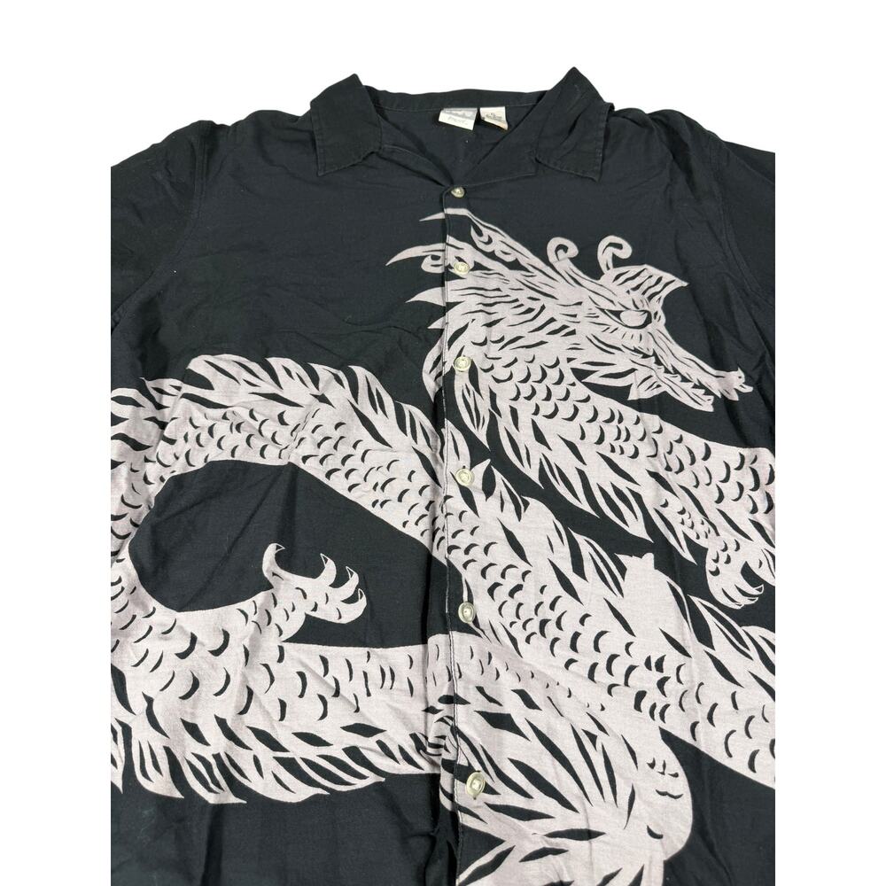 Utility Dragon Button Up Shirt - image 4